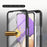 3 in 1 Full Protection Anti-Drop PC+TPU Protective Case with PET Screen Protector for Samsung Galaxy A32 5G/M32 5G - Black - 3