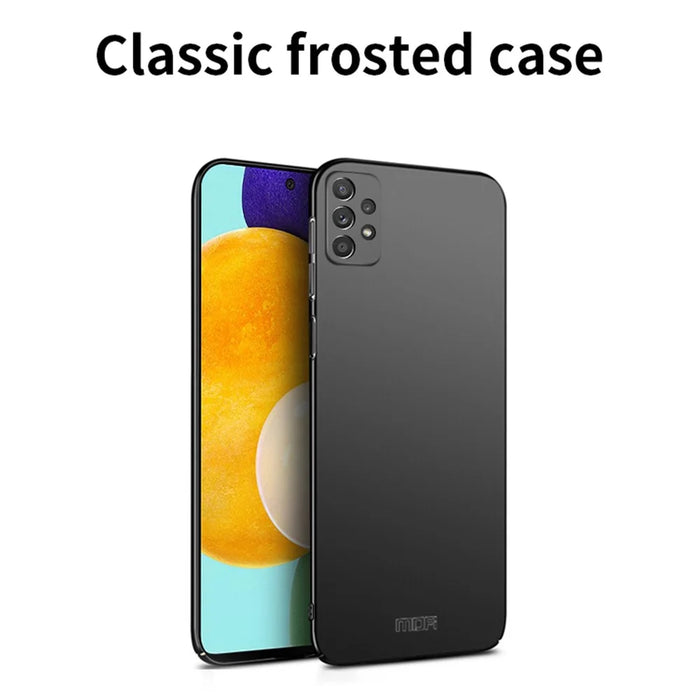 MOFI Shield Slim Frosted Hard PC Case for Samsung Galaxy A52 4G/5G / A52s 5G - Black - 3