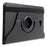 Litchi Texture Rotary Stand Leather Tablet Case for Samsung Galaxy Tab A 10.1 (2016) T580 T585 - Black - 3