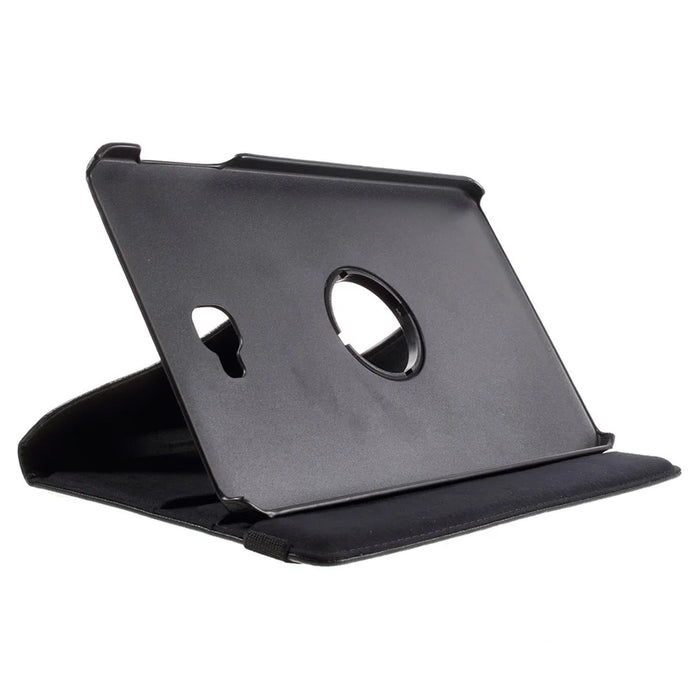 Litchi Texture Rotary Stand Leather Tablet Case for Samsung Galaxy Tab A 10.1 (2016) T580 T585 - Black - 4