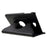 Litchi Texture Rotary Stand Leather Tablet Case for Samsung Galaxy Tab A 10.1 (2016) T580 T585 - Black - 5