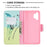 Pattern Printing Leather Wallet Shell Case for Samsung Galaxy A32 4G (EU Version) - Feather Pattern - 3