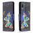 Pattern Printing Leather Wallet Shell Case for Samsung Galaxy A02 - Vivid Butterfly - 1