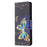 Pattern Printing Leather Wallet Shell Case for Samsung Galaxy A02 - Vivid Butterfly - 2