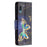 Pattern Printing Leather Wallet Shell Case for Samsung Galaxy A02 - Vivid Butterfly - 5