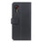 Wallet Leather Stand Shell Case for Samsung Galaxy Xcover 5 - Black - 4