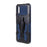 Back Clip Kickstand Design Well-Protected Hybrid Phone Case Shell for Samsung Galaxy A02 - Blue - 2