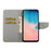 Cross Texture Pattern Printing PU Leather Full Protection Wallet Stand Phone Cover Case for Samsung Galaxy A51 4G SM-A515 - Geometry Pattern - 5