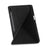 Origami Stand Wake Sleep Smart Leather Case with Pen Holder for Samsung Galaxy Tab S7+ T970 T975 / Tab S8+ - Black - 4