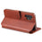 AZNS Wallet Design Leather Shell Phone Stand Cover Case for Samsung Galaxy A32 4G - Red - 7