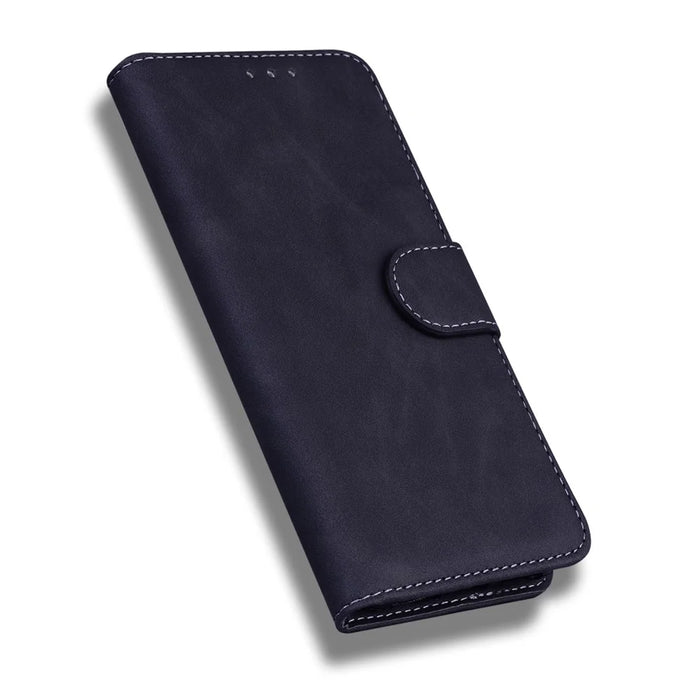 Magnetic Closure Wallet Stand PU Leather Case for Samsung Galaxy A32 4G (EU Version) - Black - 7