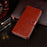 IDEWEI Folio Flip Crazy Horse Texture Leather Mobile Casing with Wallet Stand for Samsung Galaxy Xcover 5 - Brown - 4