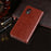 IDEWEI Folio Flip Crazy Horse Texture Leather Mobile Casing with Wallet Stand for Samsung Galaxy Xcover 5 - Brown - 5