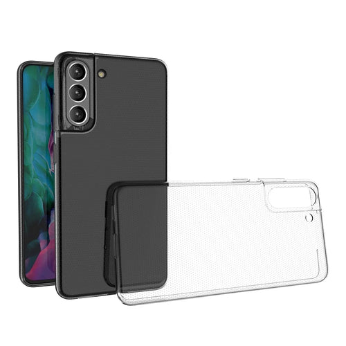 Crystal Clear Ultra Thin TPU Phone Protective Case for Samsung Galaxy S21 FE - 1