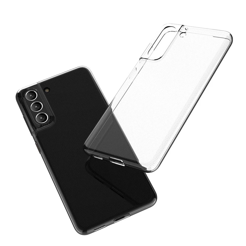 Crystal Clear Ultra Thin TPU Phone Protective Case for Samsung Galaxy S21 FE - 5