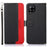 KHAZNEH Litchi Skin RFID Blocking Anti-theft Swiping Function Leather Phone Shell Case for Samsung Galaxy A42 5G - Black - 1