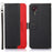 KHAZNEH Litchi Texture RFID Anti-theft Swiping Function Leather Phone Case Cover for Samsung Galaxy Xcover 5 - Black - 1