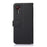KHAZNEH Litchi Texture RFID Anti-theft Swiping Function Leather Phone Case Cover for Samsung Galaxy Xcover 5 - Black - 3