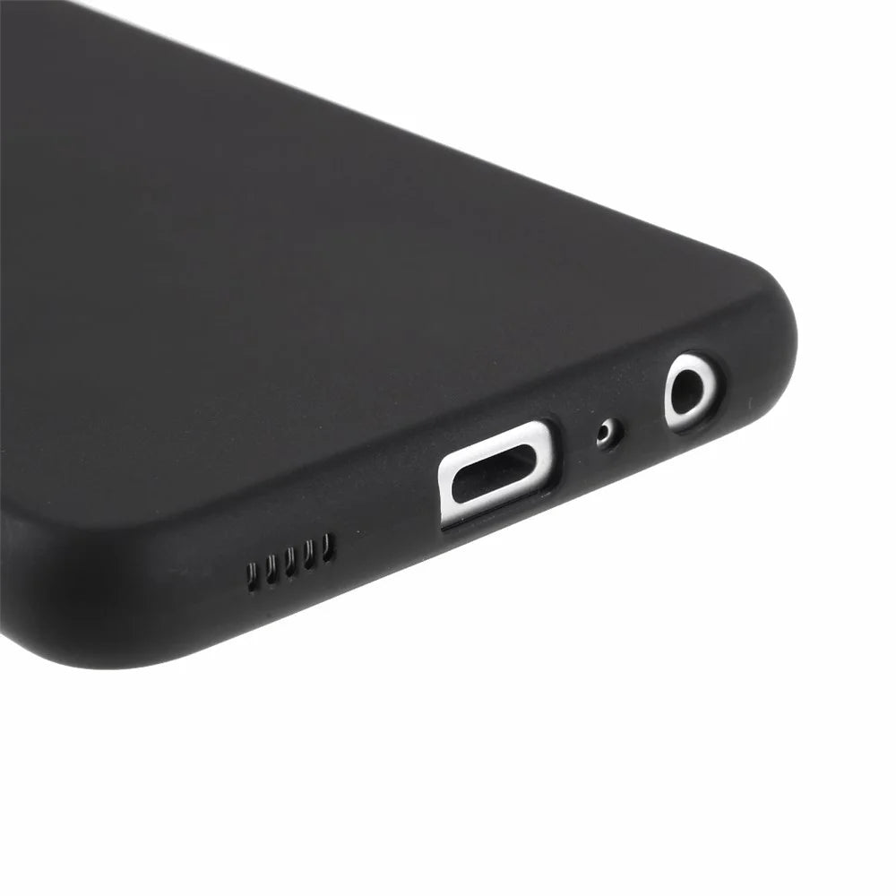 Matte TPU Case for Samsung Galaxy A32 5G/M32 5G Mobile Phone Case - Black - 5