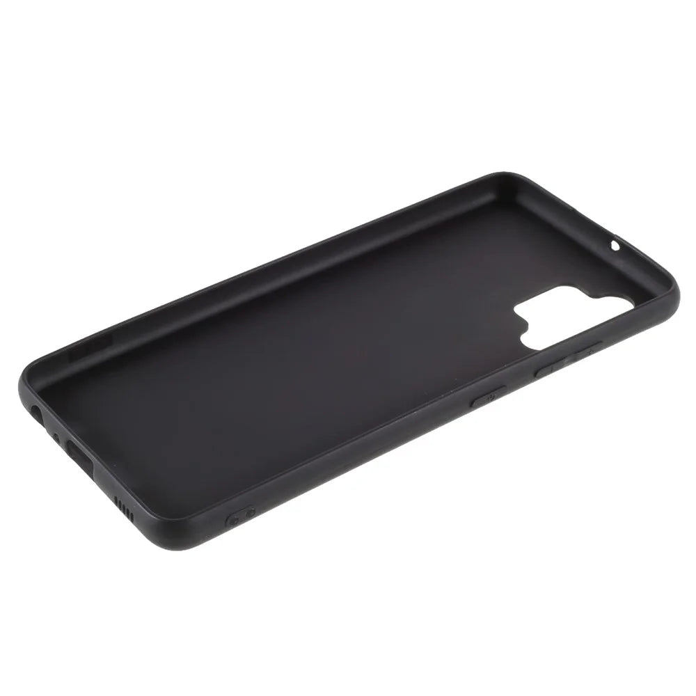For Samsung Galaxy A32 4G (EU Version) Matte TPU Case Mobile Phone Accessory - Black - 6