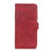 Wallet Stand Leather Phone Case Cover with Magnetic Double Clasp for Samsung Galaxy A22 5G (EU Version) - Red - 3