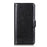 Crazy Horse Texture Leather Wallet Stand Cellphone Shell Case for Samsung Galaxy A22 5G (EU Version) - Black - 3