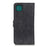 KHAZNEH Wallet Design Retro Grain Style PU Leather Case with Stand for Samsung Galaxy A22 5G (EU Version) - Black - 3