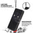 Cross Texture Pattern Printing Wallet Leather Phone Casing Stand for Samsung Galaxy A22 5G (EU Version) - Black Cat - 2
