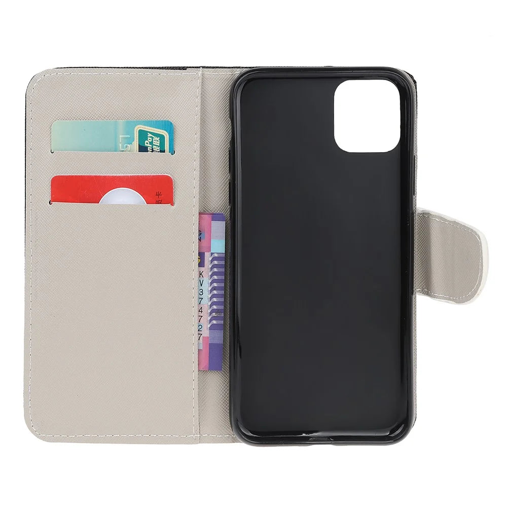 Cross Texture Pattern Printing Wallet Leather Stand Case for Samsung Galaxy A22 5G (EU Version) - Don't Touch My Phone - 7