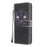 Wallet Design Cross Texture New Pattern Printing Leather Stand Case for Samsung Galaxy A22 4G (EU Version) - Cat Eyes - 2