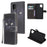 Wallet Design Cross Texture New Pattern Printing Leather Stand Case for Samsung Galaxy A22 4G (EU Version) - Cat Eyes - 7
