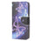 Wallet Design Pattern Printing Cross Texture Leather Stand Case for Samsung Galaxy A22 4G (EU Version) - Sparkle Butterfly - 2