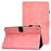Plain Textured Leather Tablet Protective Shell for Samsung Galaxy Tab A7 Lite 8.7-inch - Pink - 1