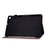 Plain Textured Leather Tablet Protective Shell for Samsung Galaxy Tab A7 Lite 8.7-inch - Pink - 4