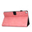 Plain Textured Leather Tablet Protective Shell for Samsung Galaxy Tab A7 Lite 8.7-inch - Pink - 5