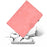 Plain Textured Leather Tablet Protective Shell for Samsung Galaxy Tab A7 Lite 8.7-inch - Pink - 6
