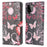 Pattern Printing Full Protection Wallet Design Leather Stand Protective Case with Stand for Samsung Galaxy A22 4G (EU Version) - Butterfly - 1