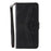 Splicing Stitching Skin-touch PU Leather Case Stand Protector Cover for Samsung Galaxy A22 5G (EU Version) - Black - 1