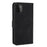 Splicing Stitching Skin-touch PU Leather Case Stand Protector Cover for Samsung Galaxy A22 5G (EU Version) - Black - 3