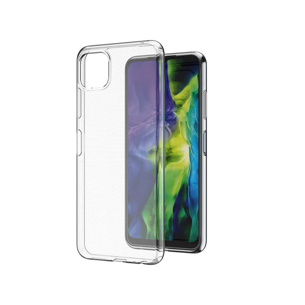 Ultra Thin Transparent Soft TPU Phone Case Cover Shell for Samsung Galaxy A22 5G (EU Version) - 3