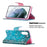 Full Protection Hot Style Magnetic Leather Wallet Case with Pattern Printing for Samsung Galaxy S21 FE 5G - Wintersweet - 4