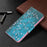 Full Protection Hot Style Magnetic Leather Wallet Case with Pattern Printing for Samsung Galaxy S21 FE 5G - Wintersweet - 6