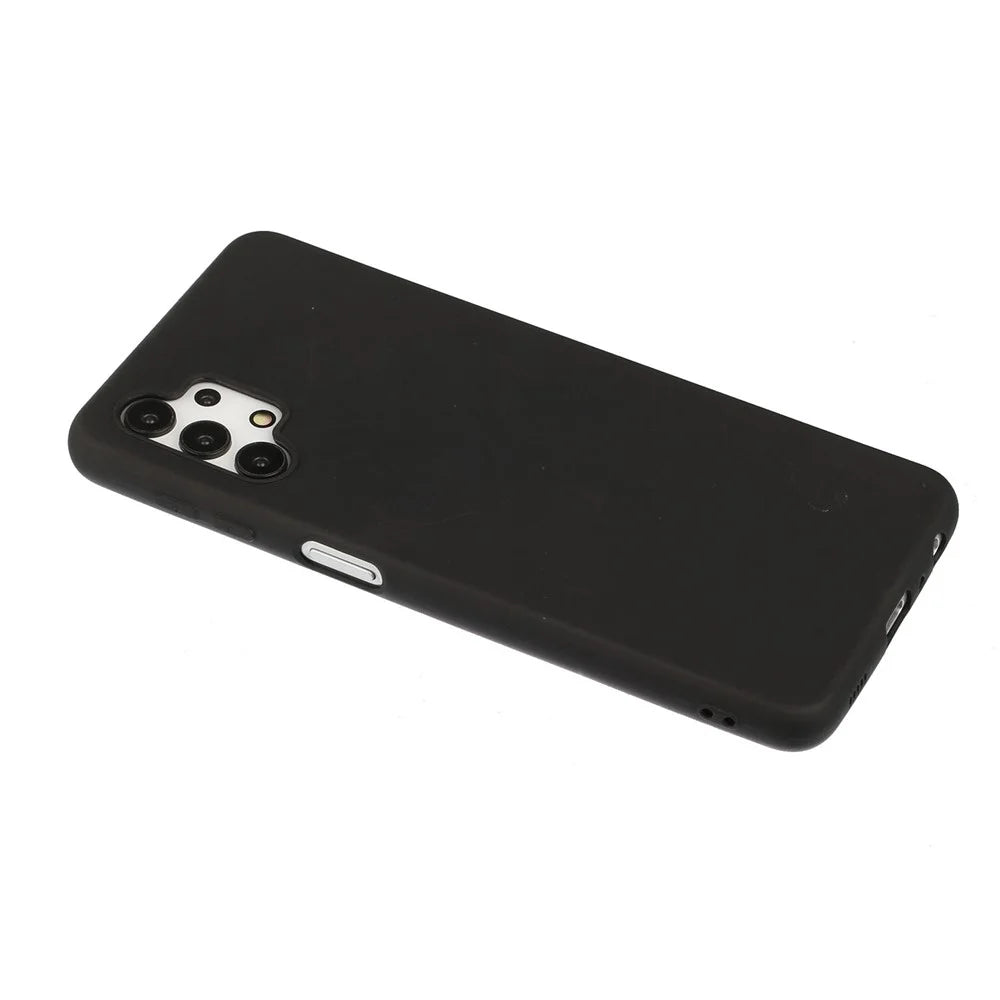 Matte Skin Shockproof TPU Phone Case Shell Cover for Samsung Galaxy A32 5G/M32 5G - Black - 2