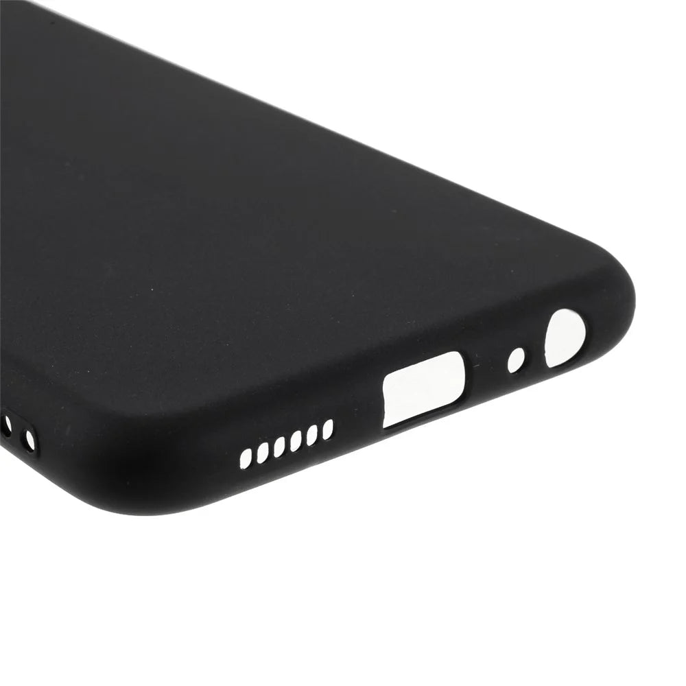 Double-Sided Matte TPU Mobile Phone Case Protector Cover for Samsung Galaxy A22 5G (EU Version) - Black - 5