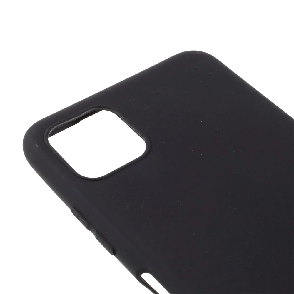 Double-Sided Matte TPU Mobile Phone Case Protector Cover for Samsung Galaxy A22 5G (EU Version) - Black - 6