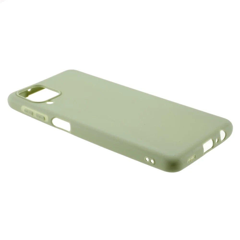 Double-Sided Matte TPU Phone Protective Case Cover Shell for Samsung Galaxy M12 - Green - 4