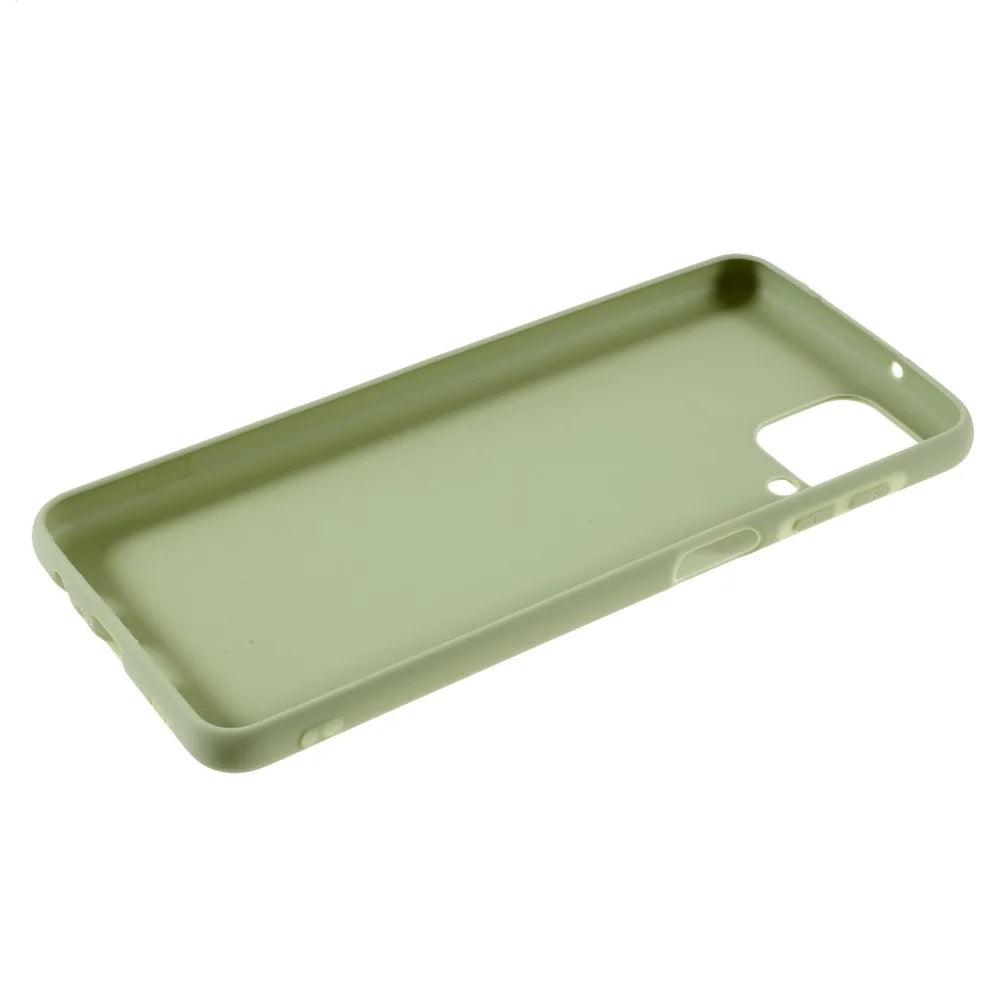 Double-Sided Matte TPU Phone Protective Case Cover Shell for Samsung Galaxy M12 - Green - 7
