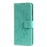 Imprinted Mandala Flower Wallet Leather Case for Samsung Galaxy A22 4G (EU Version) - Green - 6