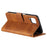 Splicing Stitching Skin-touch PU Leather Case Stand Protector Cover for Samsung Galaxy A22 4G (EU Version) - Brown - 4