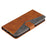 Splicing Stitching Skin-touch PU Leather Case Stand Protector Cover for Samsung Galaxy A22 4G (EU Version) - Brown - 5